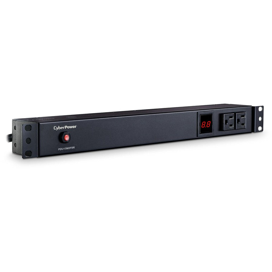 Cyberpower Pdu15M2F8R Power Distribution Unit (Pdu) 10 Ac Outlet(S) 1U Black