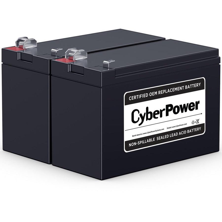 Cyberpower Rb1270X2C Ups Battery Sealed Lead Acid (Vrla) 12 V 7 Ah