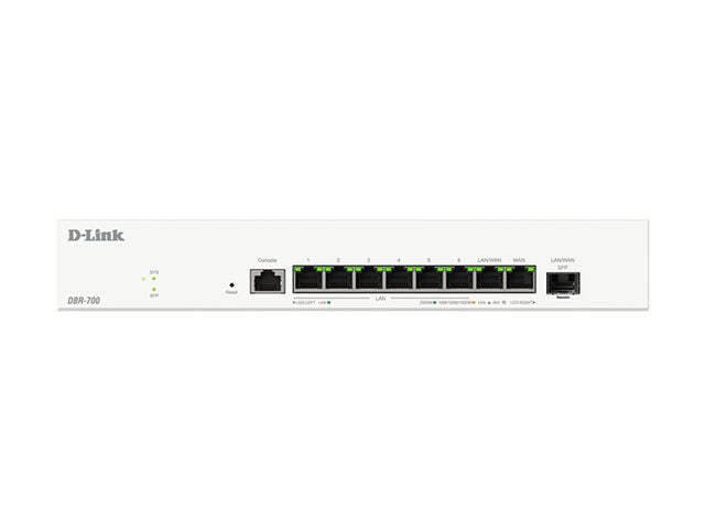 D-LINK DBR-700 Business Router with 6 LAN, SFP & 15 AP Support