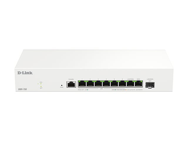 D-LINK DBR-700 Business Router with 6 LAN, SFP & 15 AP Support