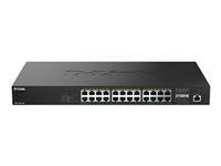 D-Link 28-Port 2.5G Smart PoE Switch DMS-1250-28P for Enterprises