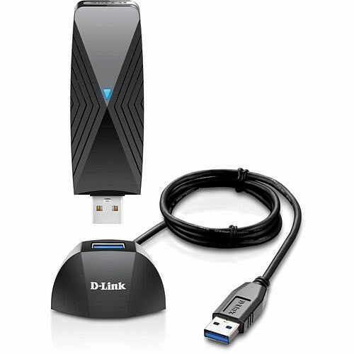 D-Link Wi-Fi 6 AX1800 USB 3.0 Adapter with Cradle for Fast PC Upgrade