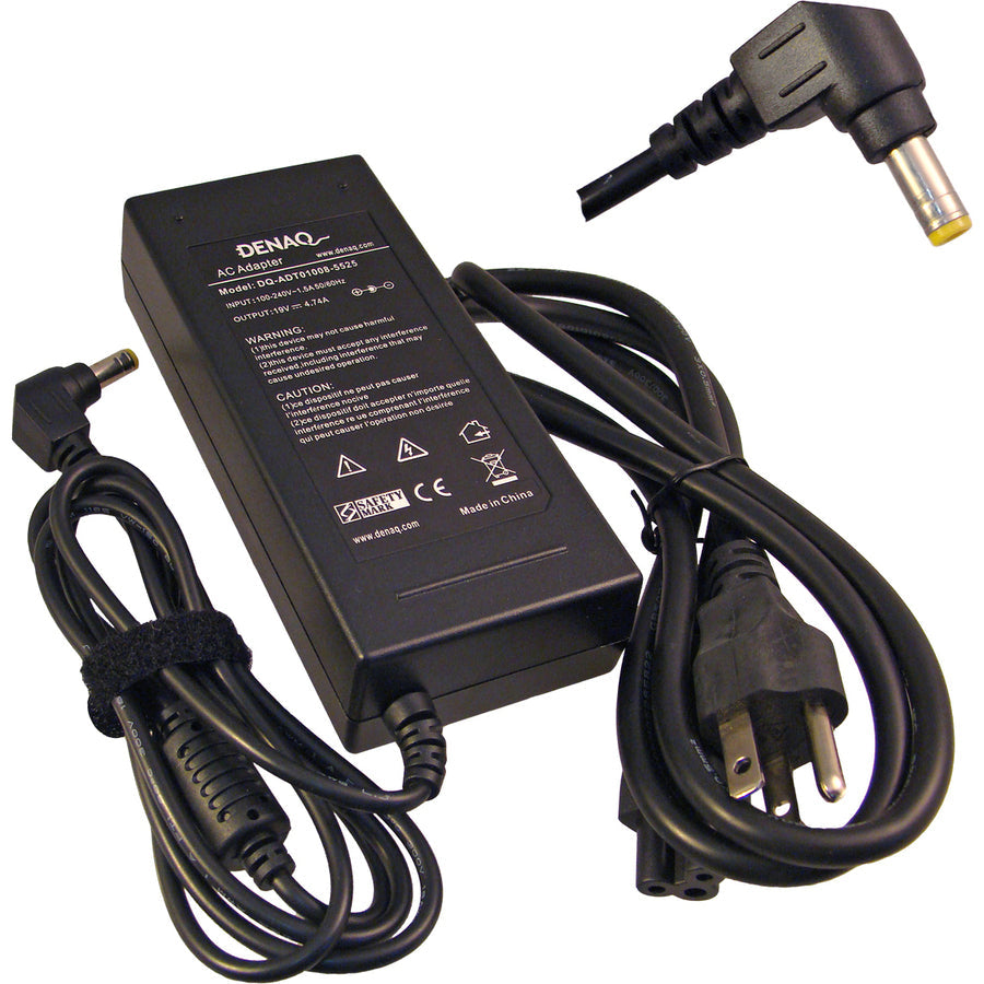 DENAQ 19V 4.74A 5.5mm-2.5mm AC Adapter for ACER Aspire, ACCELNOTE, TravelMate & FERRARI DQ-ADT01008-5525