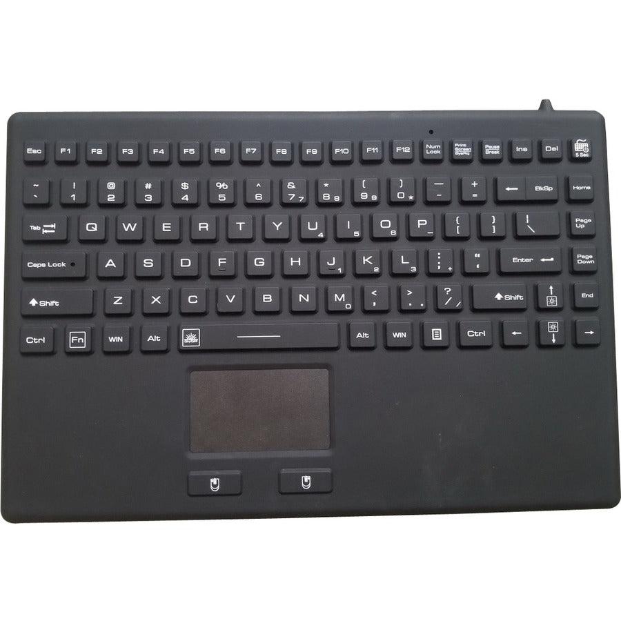 DSI WATERPROOF IP68 SILICONE TENKEYLESS KEYBOARD WITH TOUCHPAD