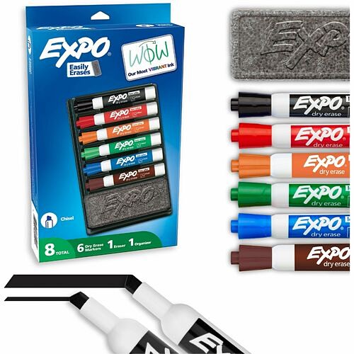 DYMO EXPO Dry Erase Organizer 80556A – Reusable Planning Tool