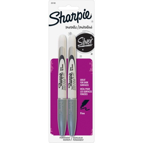 DYMO SHARPIE SILVER METALLIC 2 CD