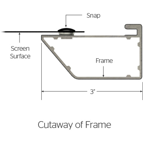 Da-Lite Cinema Contour 110" Projection Screen 94313V