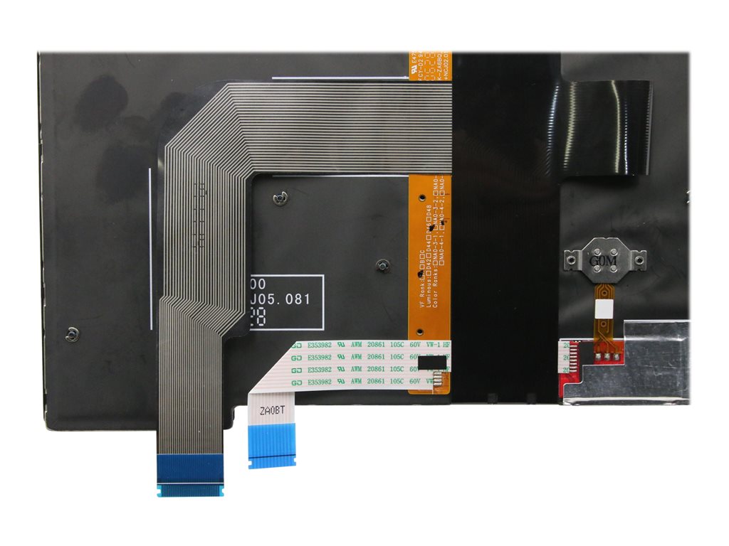 Darfon - Notebook replacement keyboard - with Trackpoint - backlit - QWERTY - US - FRU, CRU - Tier 2