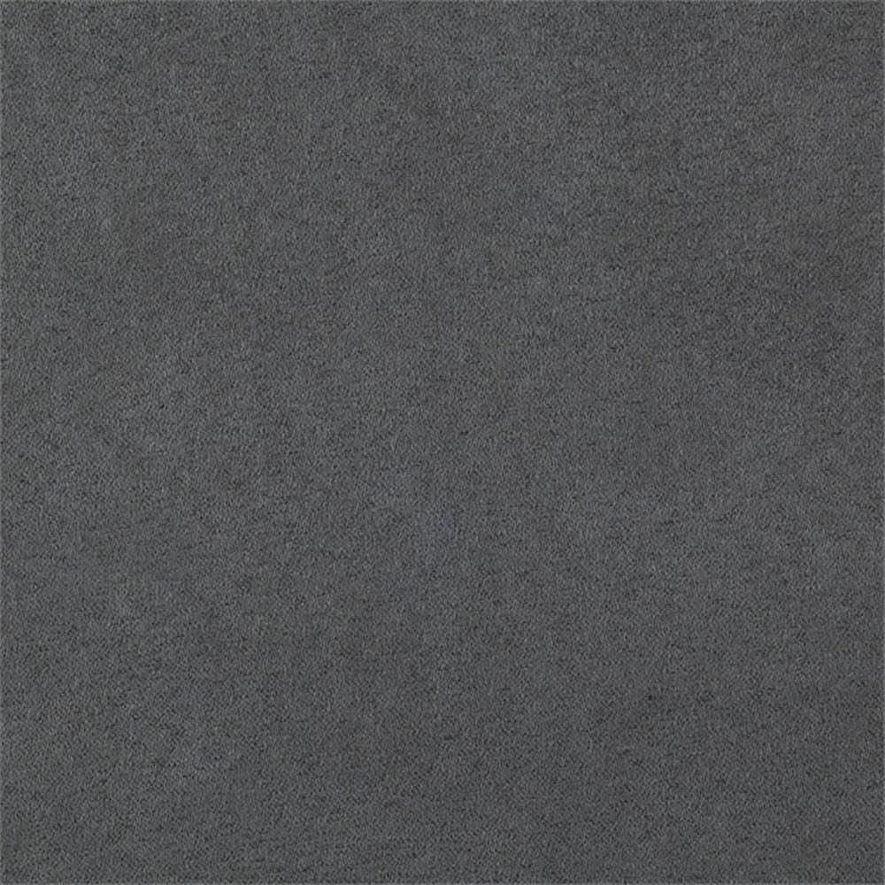 Dark Gray Upholstered Ottoman With Concealed Storage