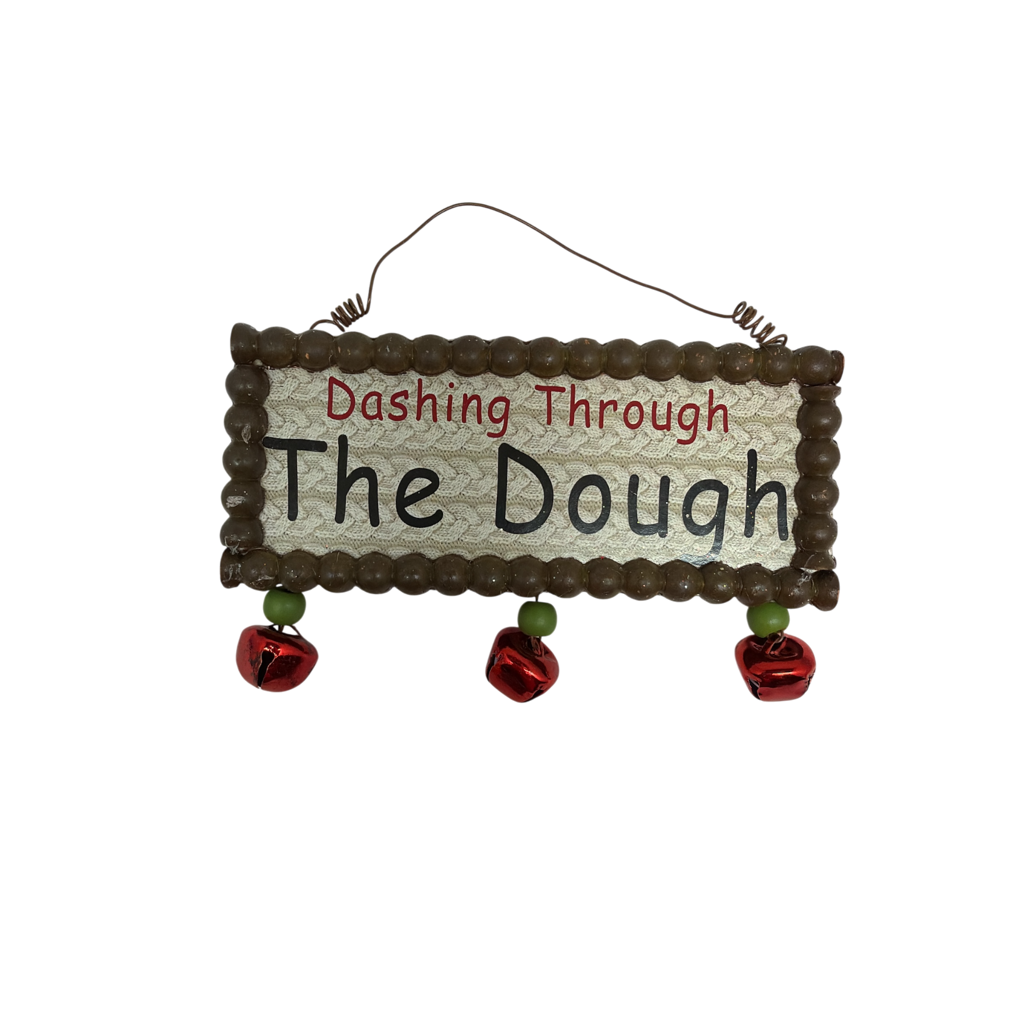 Dashing Through The Dough Sign