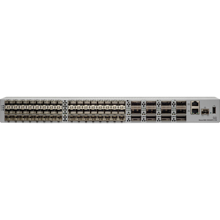 Data Center Switch - Cisco Nexus 93240YC-FX2 Cloud-Scale 10/25/40/100G | Tecisoft N9K-C93240YC-FX2