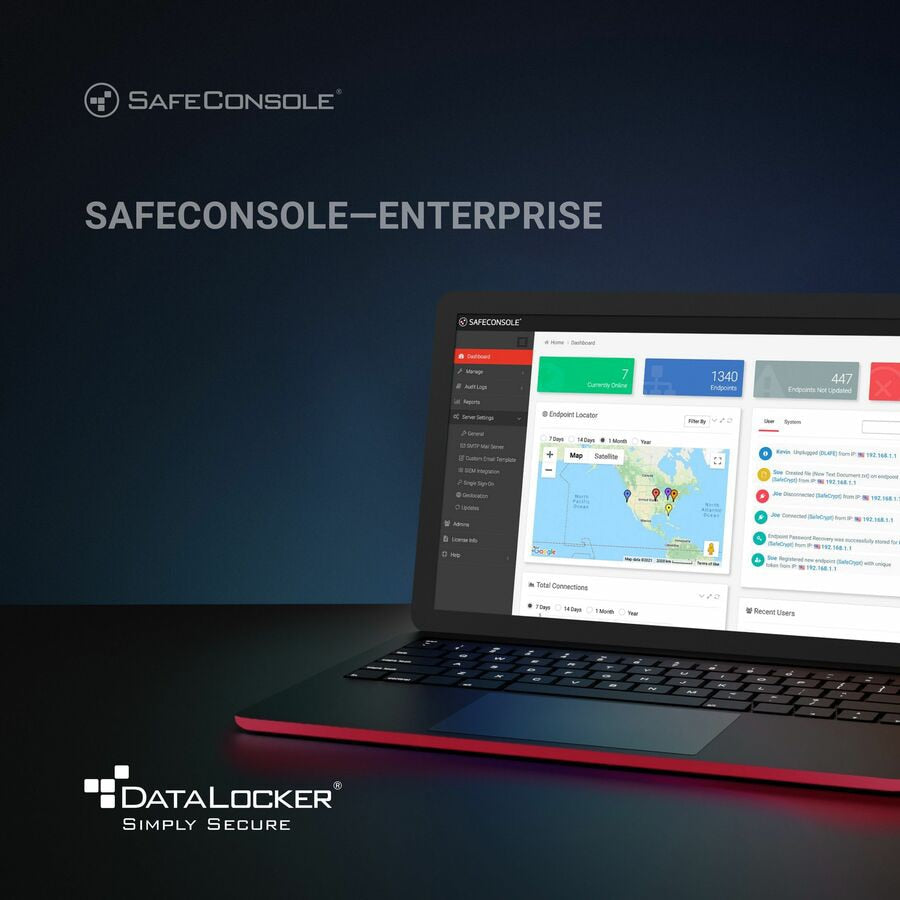 DataLocker Enterprise SafeConsole Server License - 3 Year Renewal