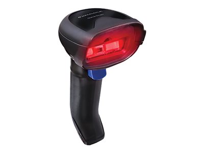 Datalogic QuickScan 2200 Series QD2220 - Barcode scanner - handheld - linear imager - 400 scan / sec - decoded - USB QD2220-BK