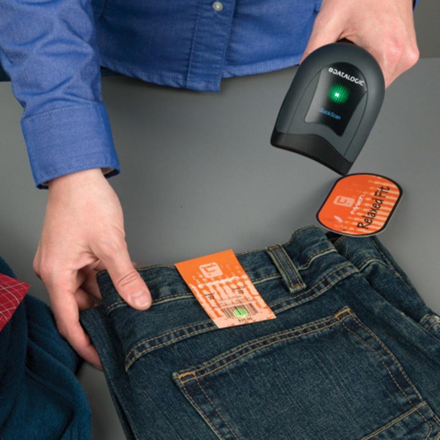 Datalogic Quickscan I Qd2430 Handheld Barcode Scanner Kit