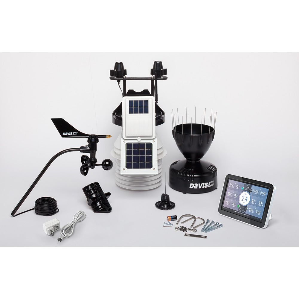 Davis Vantage Pro2 Wireless Weather Station w/WeatherLink Console, 24hr Fan Aspirated