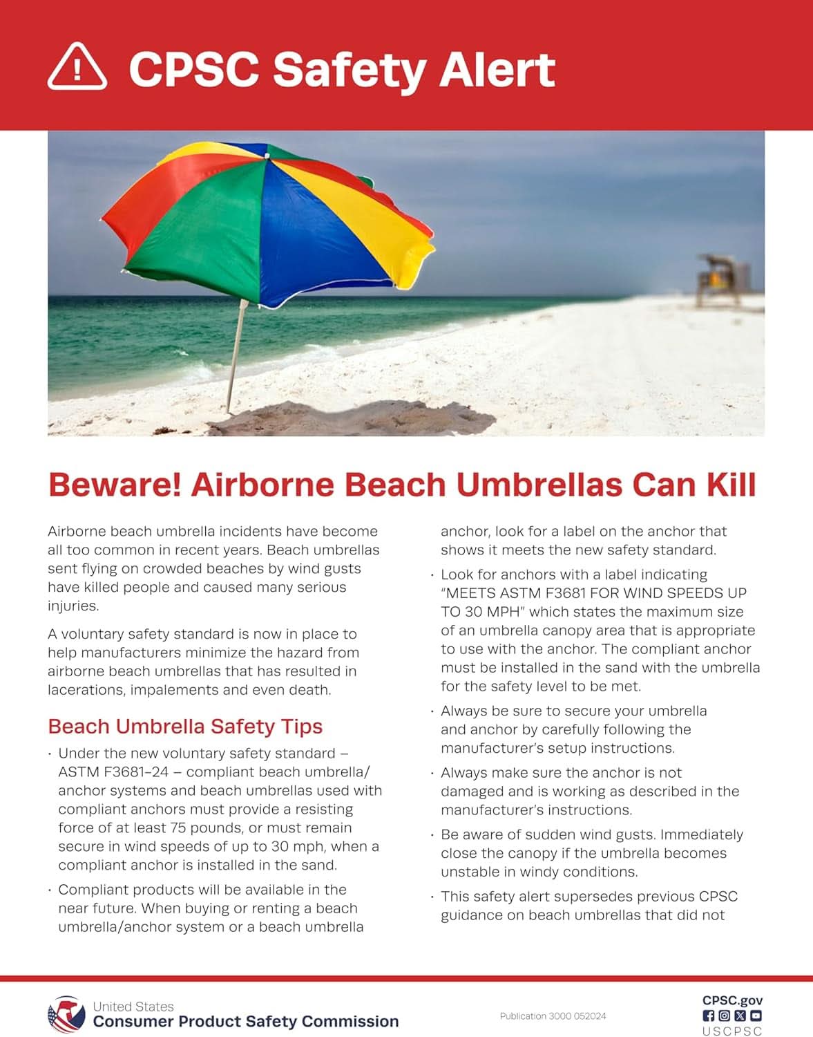 Deep Ocean Blue All In One Beach Umbrella System Ultra Base