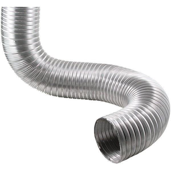 Deflecto AO48/20-A 8-Ft. Semi-Rigid Flexible Aluminum Duct (4 In. Diameter)