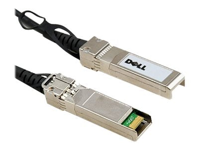 Dell 10GbE Copper Twinax Direct Attach Cable - Direct attach cable - SFP+ (M) to SFP+ (M) - 10 ft - twinaxial - for