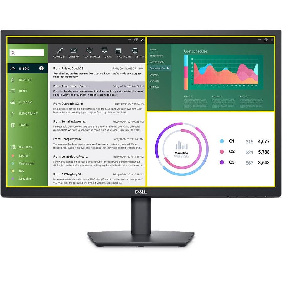 Dell 24 Inch Monitor E2423H Full HD VA Panel - DisplayPort VGA ComfortView | Dell DELL-E2423H