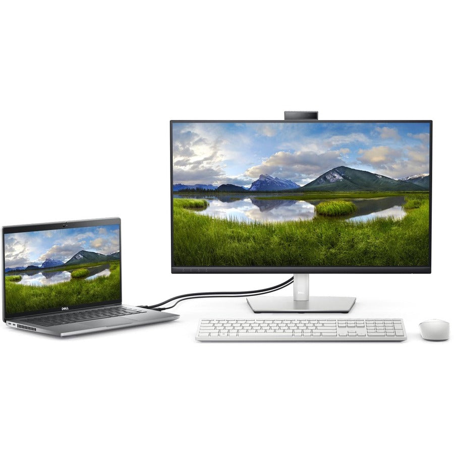 Dell C Series C2723H 68.6 Cm (27") 1920 X 1080 Pixels Full Hd Lcd Black, Silver