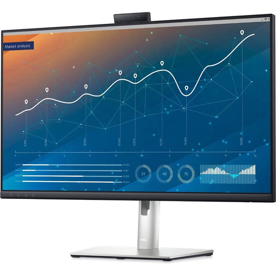 Dell C Series C2723H 68.6 Cm (27") 1920 X 1080 Pixels Full Hd Lcd Black, Silver