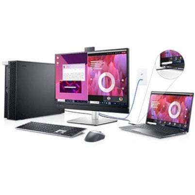 Dell C2722De Led Display 68.6 Cm (27") 2560 X 1440 Pixels Quad Hd Lcd Black, Silver