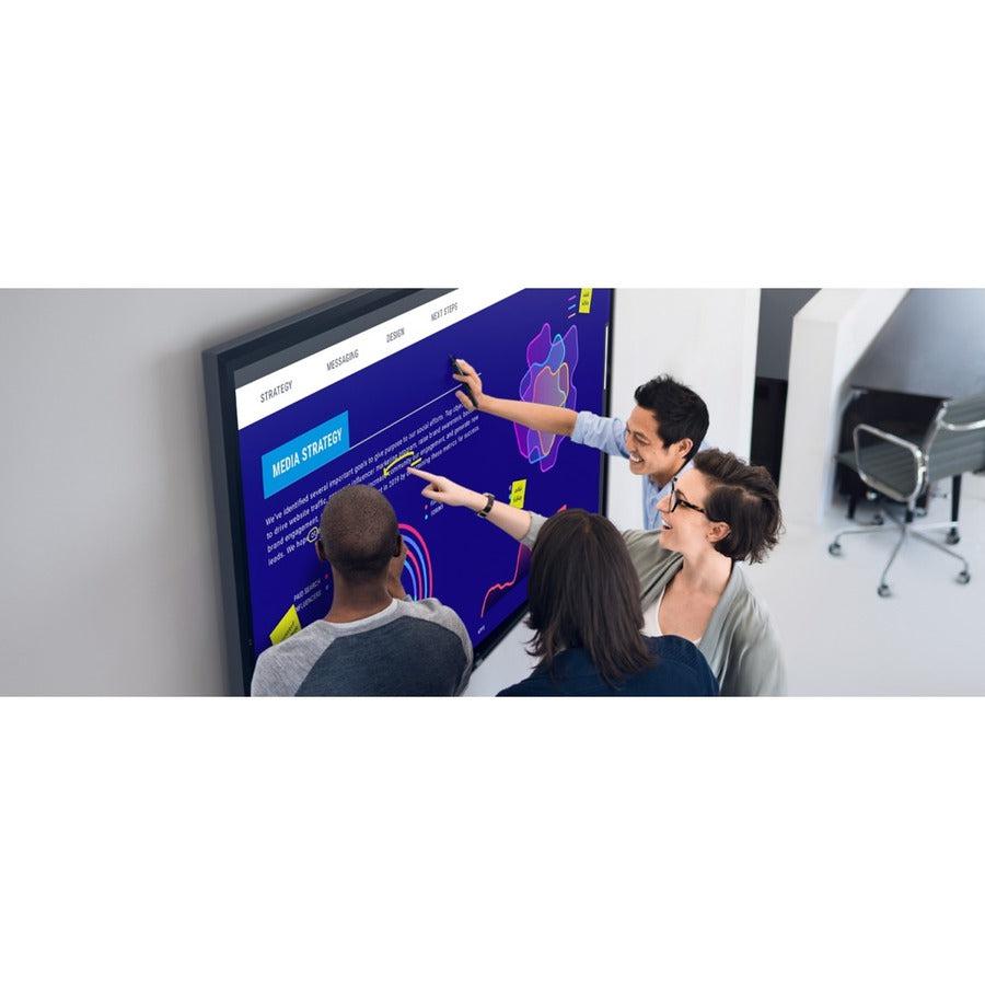 Dell C8621Qt Touch Screen Monitor 2.17 M (85.6") 3840 X 2160 Pixels Multi-Touch Black