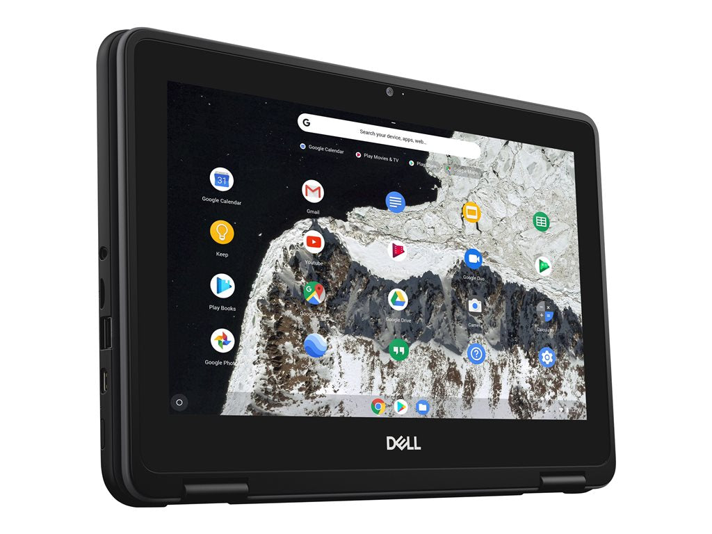 Dell Chromebook 3100 2-in-1 - Flip design - Intel Celeron - N4000 / up to 2.6 GHz - Chrome OS - UHD Graphics 600 - 4 GB