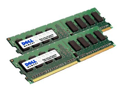 Dell - DDR2 - kit - 16 GB: 2 x 8 GB - DIMM 240-pin - 667 MHz / PC2-5300 - registered - ECC - for PowerEdge 2970, 6950,
