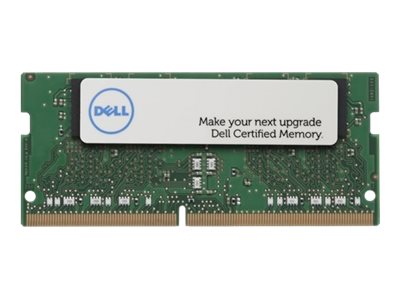 Dell - DDR4 - module - 16 GB - SO-DIMM 260-pin - 2666 MHz / PC4-21300 - 1.2 V - unbuffered - ECC - Upgrade - for