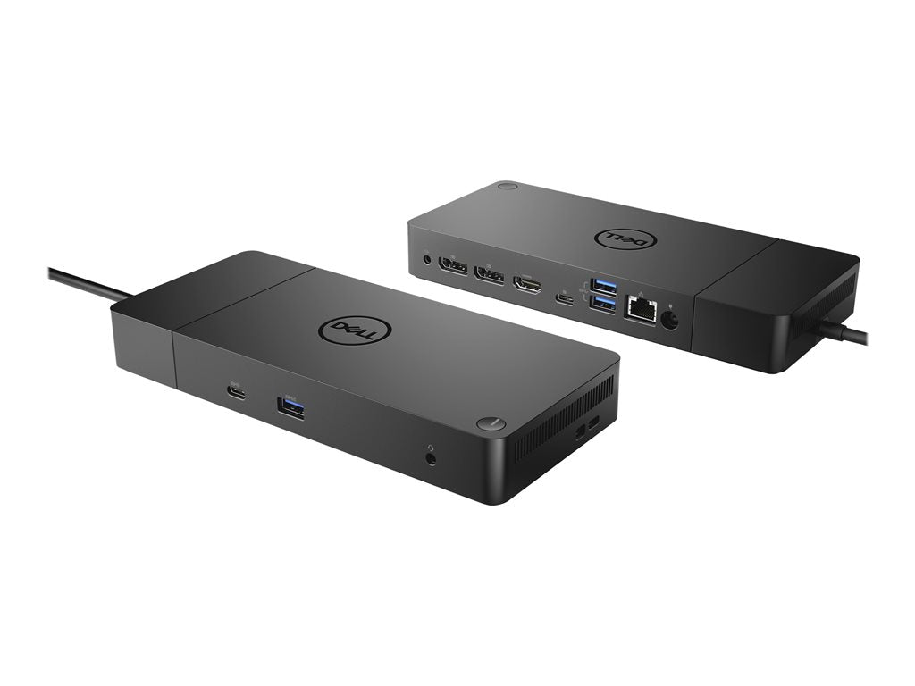 Dell Dock WD19 - Docking station - USB-C - HDMI, 2 x DP, USB-C - 1GbE - 130 Watt - for Dell Latitude 3390 2-in-1, 3400,
