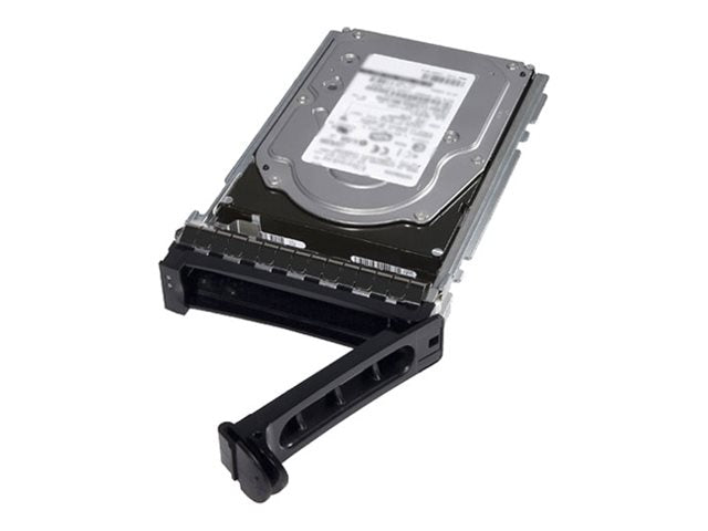 Dell - Hard drive - encrypted - 2.4 TB - 512e - hot-swap - 2.5 (in 3.5" carrier) - SAS 12Gb/s - 10000 rpm - FIPS 140 - Self-Encrypting 400-AVHE