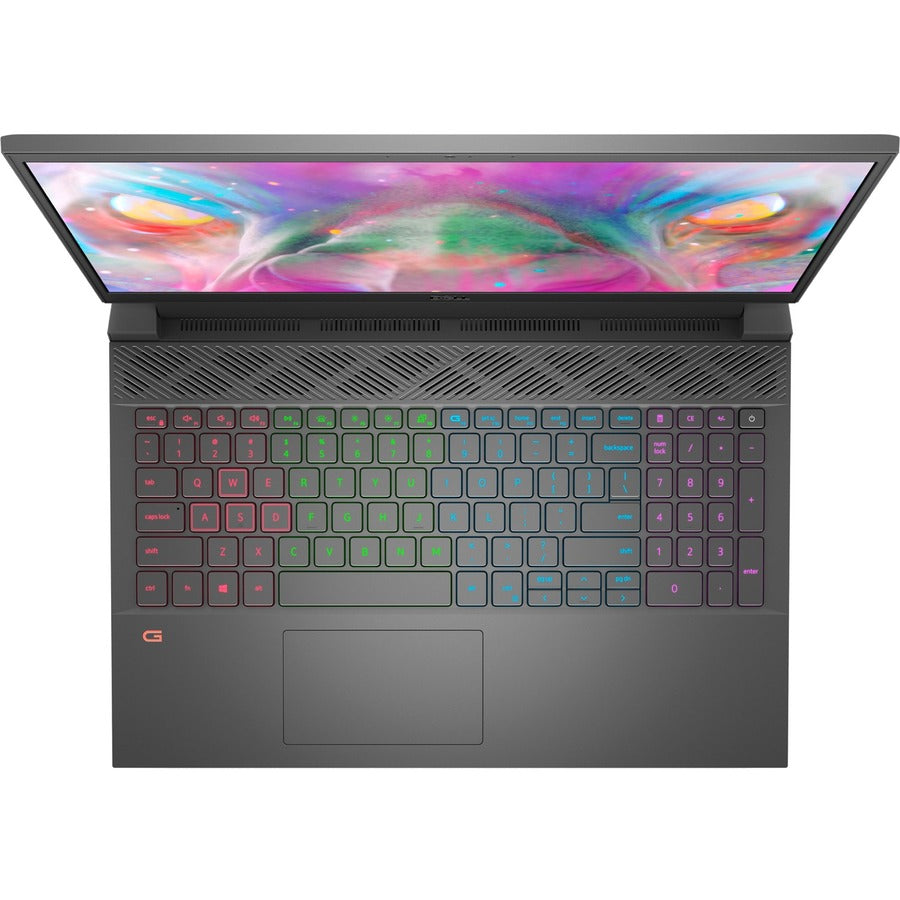 Dell-IMSourcing G15 5510 15.6 Gaming Notebook - Full HD - 1920 x 1080 - Intel Core i5 10th Gen i5-10500H Hexa-core (6 Core) 2.50 GHz - 8 GB Total RAM - 256 GB SSD - Dark Gray" 87NH0