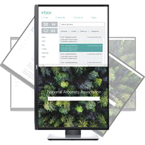 Dell-IMSourcing P2419HC 24 Class Full HD LCD Monitor - 16:9 - Black"