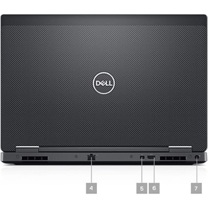 Dell-IMSourcing Precision 7000 7530 15.6 Mobile Workstation - Intel Core i7 8th Gen i7-8850H - 8 GB - 256 GB SSD - English (US) Keyboard" 434YV