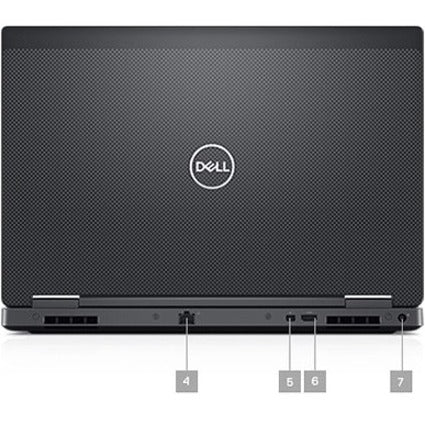 Dell-IMSourcing Precision 7000 7530 15.6 Mobile Workstation - Intel Core i7 8th Gen i7-8850H - 8 GB - 256 GB SSD - English (US) Keyboard" 434YV