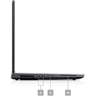 Dell-IMSourcing Precision 7000 7530 15.6 Mobile Workstation - Intel Core i7 8th Gen i7-8850H - 8 GB - 256 GB SSD - English (US) Keyboard" 434YV