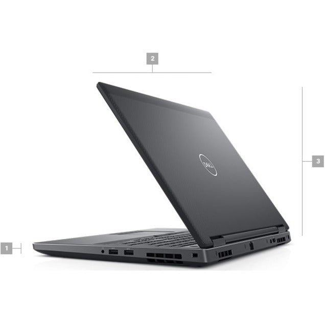 Dell-IMSourcing Precision 7000 7530 15.6 Mobile Workstation - Intel Core i7 8th Gen i7-8850H - 8 GB - 256 GB SSD - English (US) Keyboard" 434YV