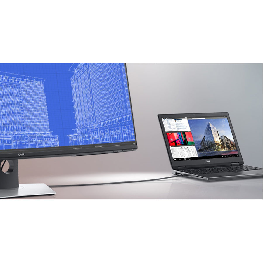 Dell-IMSourcing Precision 7000 7530 15.6 Mobile Workstation - Intel Core i7 8th Gen i7-8850H - 8 GB - 256 GB SSD - English (US) Keyboard" 434YV