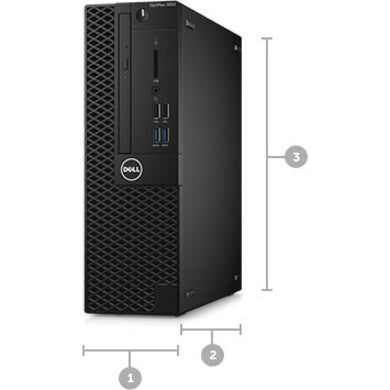 Dell-Imsourcing Optiplex 3050 Desktop Computer - Intel Core I5 7Th Gen I5-7500 3.40 Ghz - 8 Gb Ram Ddr4 Sdram - 500 Gb Hdd - Small Form Factor