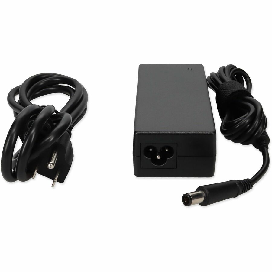 Dell JCF3V Compatible 90W 19.5V at 4.62A Black 5.0 mm x 7.4 mm Laptop Power Adapter and Cable JCF3V-AA