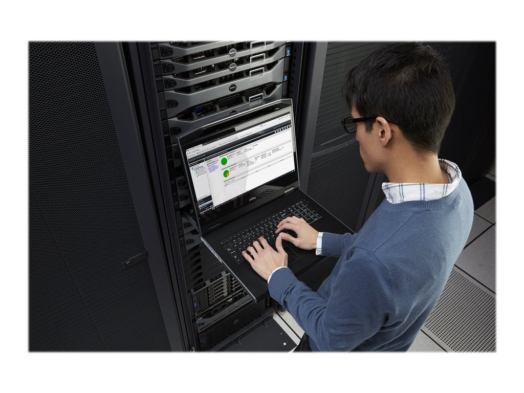 Dell KMM Console - KVM console - 18.5 - rack-mountable - 1U"