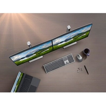Dell Km7321W Keyboard Rf Wireless + Bluetooth Us English Grey, Titanium