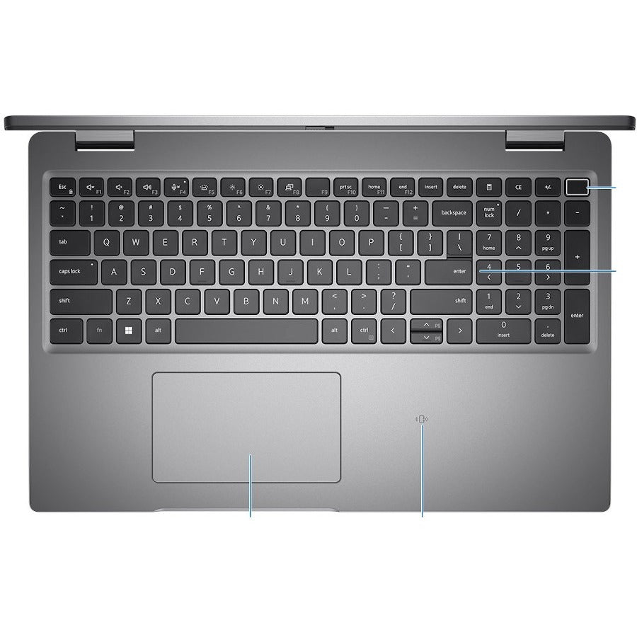 Dell Latitude 5000 5531 15.6 Notebook - Full HD - Intel Core i5 12th Gen i5-12600H - vPro Technology - 16 GB - 512 GB SSD - English (US) Keyboard - Gray" DNJN3