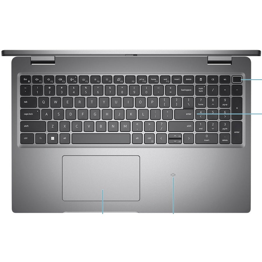 Dell Latitude 5000 5531 15.6 Notebook - Full HD - Intel Core i5 12th Gen i5-12600H - vPro Technology - 8 GB - 256 GB SSD - English (US) Keyboard - Gray" CP52C