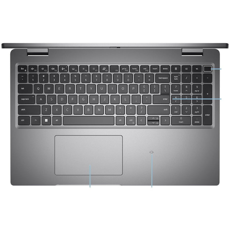 Dell Latitude 5000 5531 15.6 Touchscreen Notebook - Full HD - Intel Core i7 12th Gen i7-12800H - vPro Technology - 16 GB - 512 GB SSD - English (US) Keyboard - Gray" 4H6X1