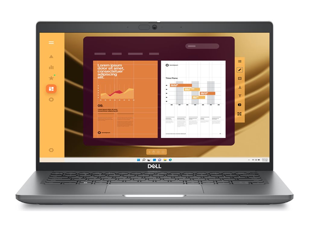 Dell Latitude 5450 (Version 2024) - Intel Core Ultra 7 - 165U / up to 4.9 GHz - vPro Enterprise - Win 11 Pro - Intel Graphics YRT5D