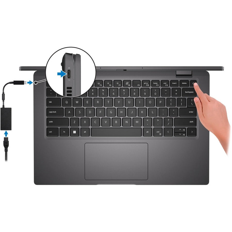 Dell Latitude 7000 7430 14 Touchscreen Convertible 2 in 1 Notebook - Full HD - Intel Core i5 12th Gen i5-1245U - vPro Technology - 16 GB - 512 GB SSD - English (US) Keyboard - Carbon Fiber" R1VPP