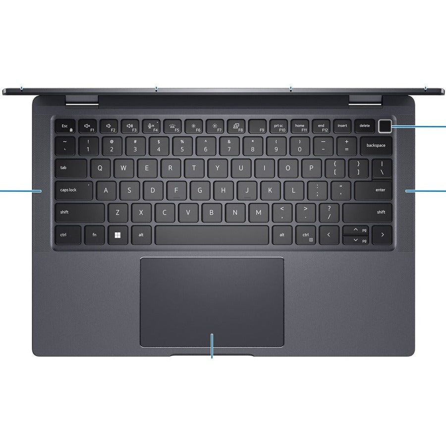 Dell Latitude 9000 9430 14 Touchscreen Convertible 2 in 1 Notebook - QHD+ - Intel Core i5 12th Gen i5-1245U - vPro Technology - Intel Evo Platform - 16 GB - 256 GB SSD - English (US) Keyboard - Graphite" XM8MT