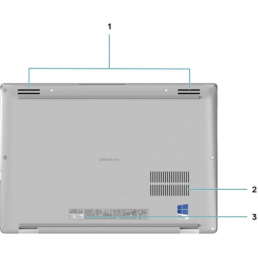 Dell Latitude 9420 2-In-1 Hybrid (2-In-1) 35.6 Cm (14") Touchscreen Quad Hd+ Intel® Core™ I7 16 Gb